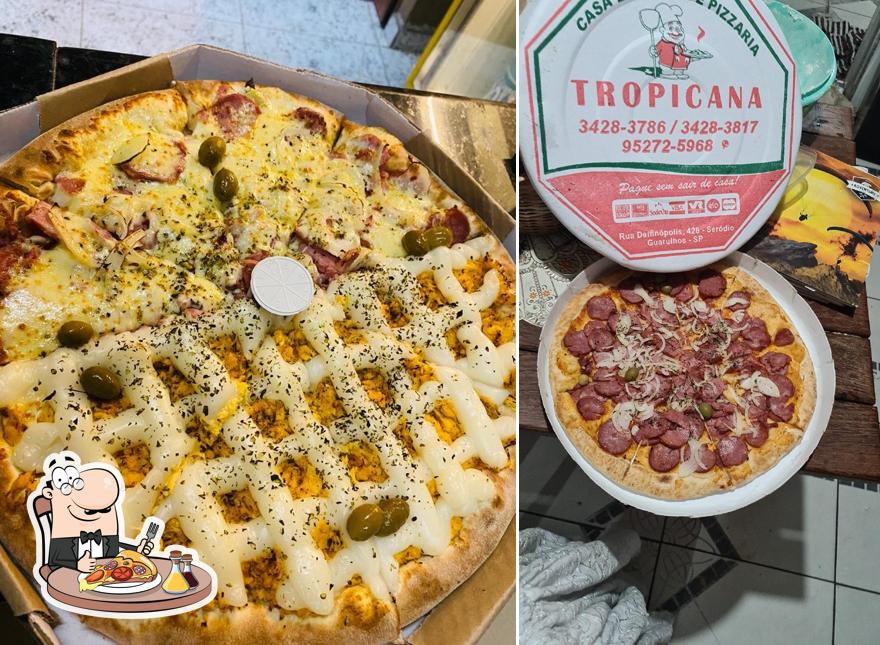 Escolha diversos estilos de pizza