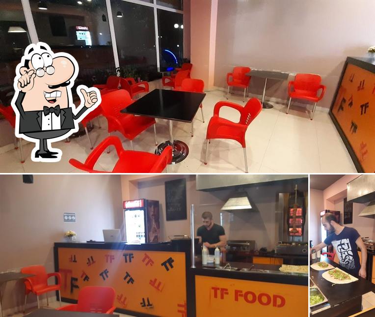 The interior of შაურმა TF Food
