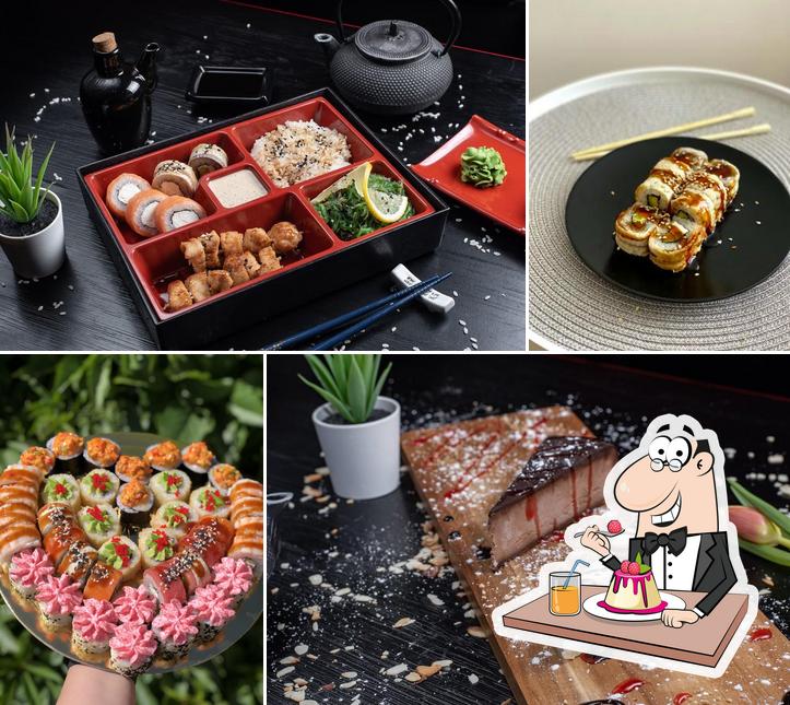 "Суши мастер" представляет гостям разнообразный выбор сладких блюд