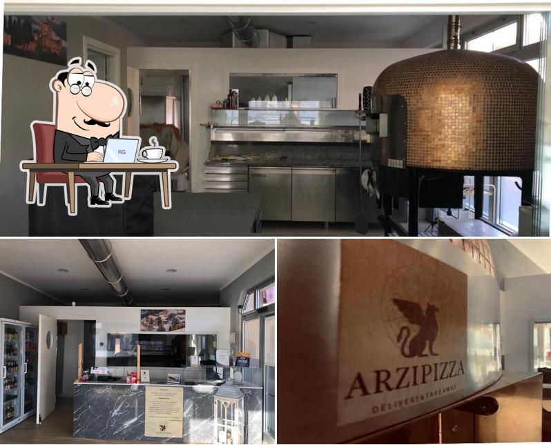 L'intérieur de Pizzeria d'asporto Arzipizza