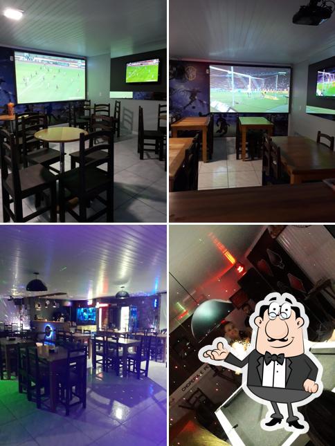 O interior do Bar Do Jerry Snooker bier