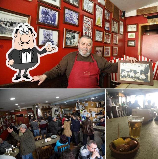 El interior de Onde Luis - Café-bar, bocadillos