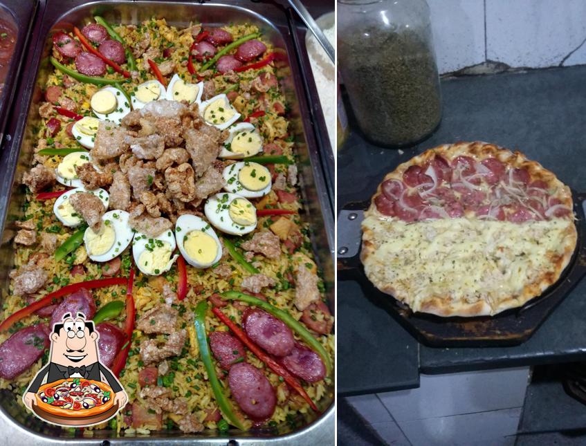 Consiga diferentes variedades de pizza