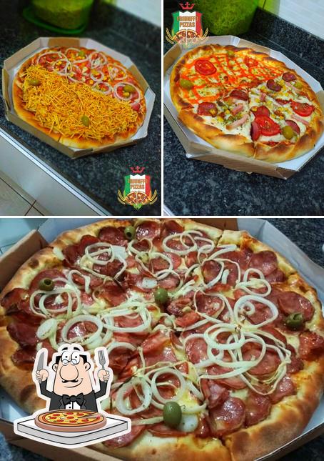 Experimente diversos tipos de pizza