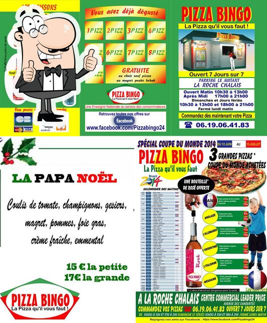 Vea esta imagen de Pizza bingo LA ROCHE CHALAIS