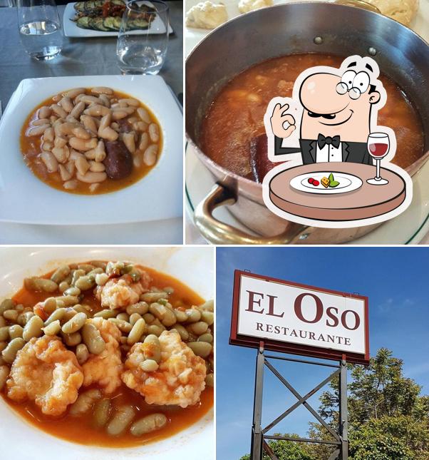 Еда в "Restaurante El Oso"