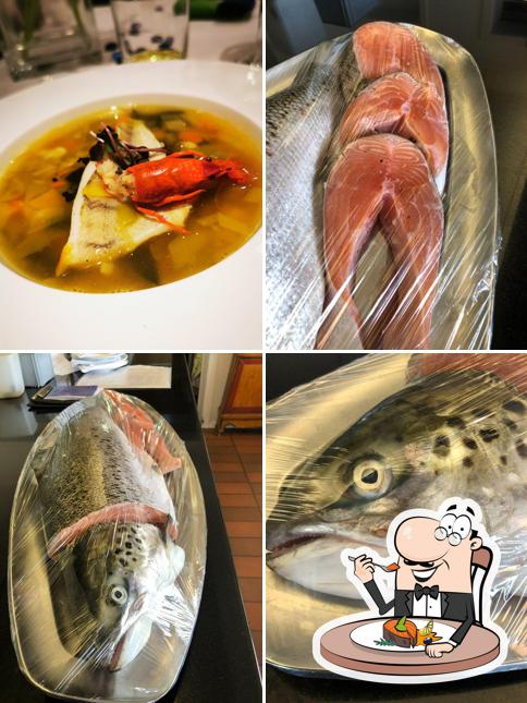 Restaurant gottstatterhaus bietet eine Speisekarte für Fischliebhaber