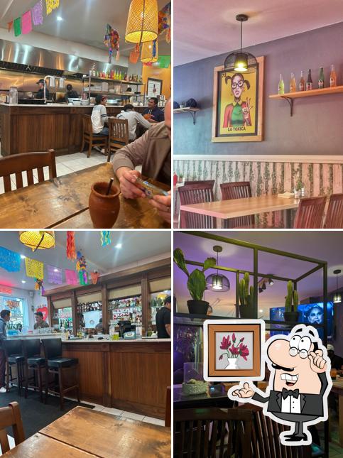 L'intérieur de La Toxica St-Hubert Cuisine Mexicaine à Montréal