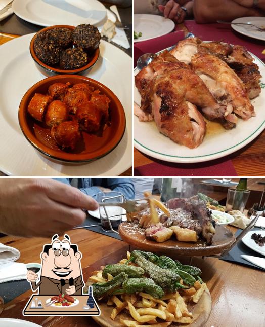 Order meat meals at Gozo Gozo taberna-erretegia