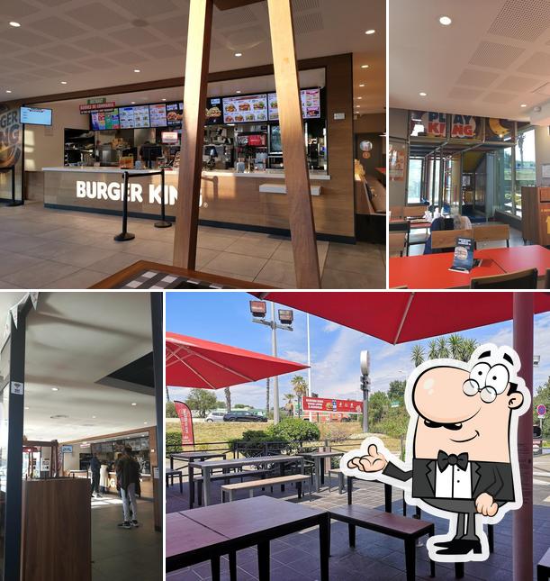 L'intérieur de Burger King