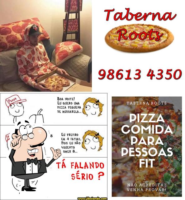 O interior do taberna roots