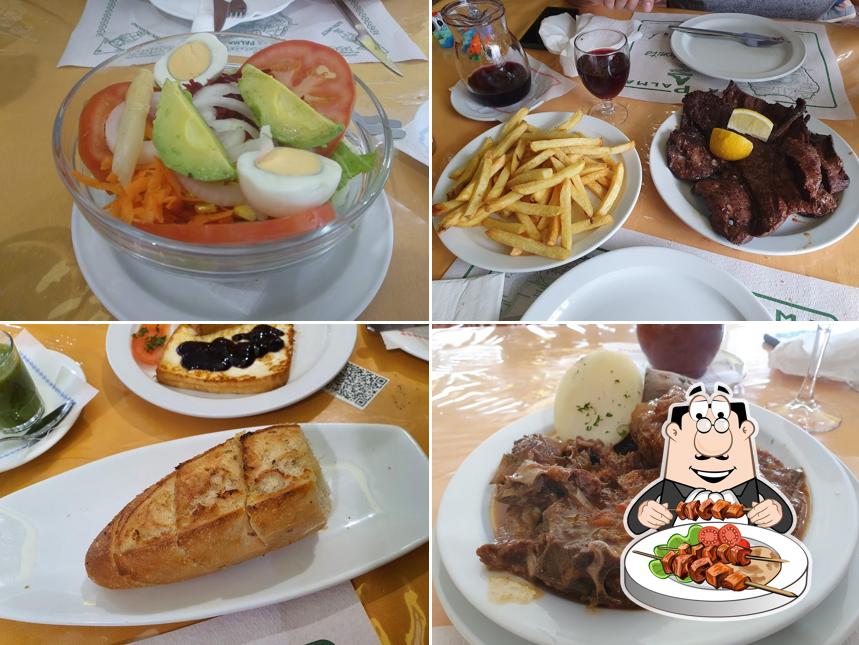 Food at Restaurante Los Almendros