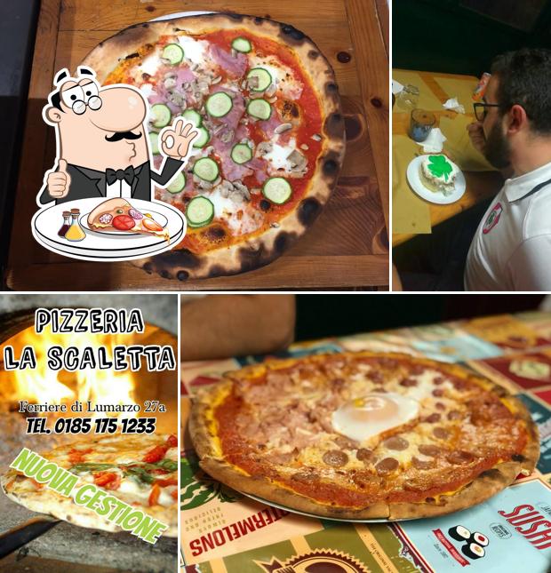 A Pizzeria La Scaletta, puoi goderti una bella pizza