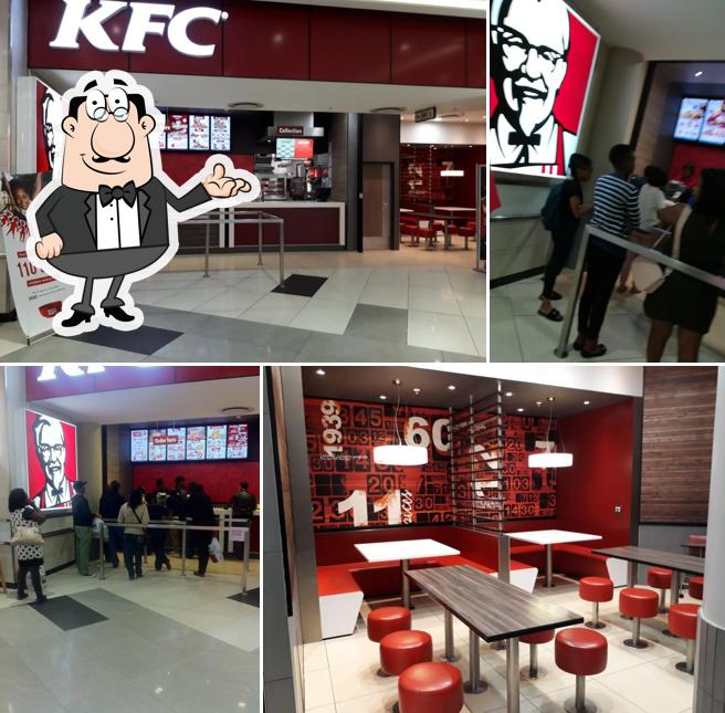 L'intérieur de KFC Menlyn