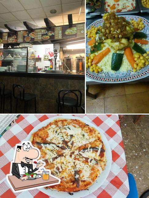 Еда в "Restaurante Pizzeria Baba-Taj Halal"