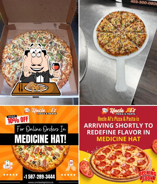 Prenez des pizzas à Uncle Al's Pizza & Pasta - Medicine Hat