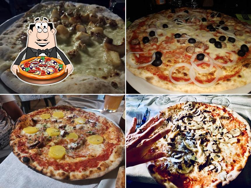 Prenditi tra le molte varianti di pizza