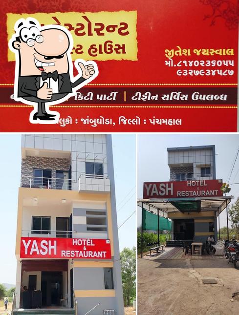 Look at this pic of Yash Restaurant And Hotel