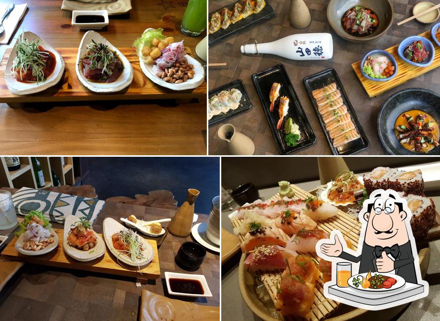 Platos en Osaka Nikkei São Paulo