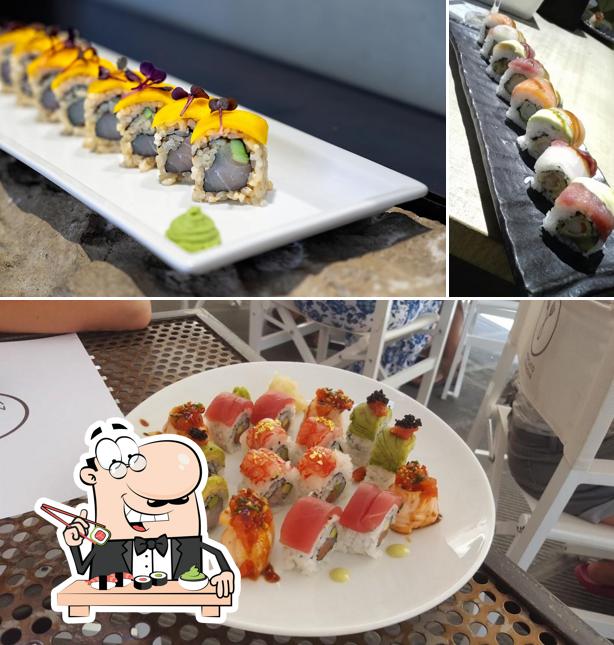 Essayez de nombreuses options de sushi