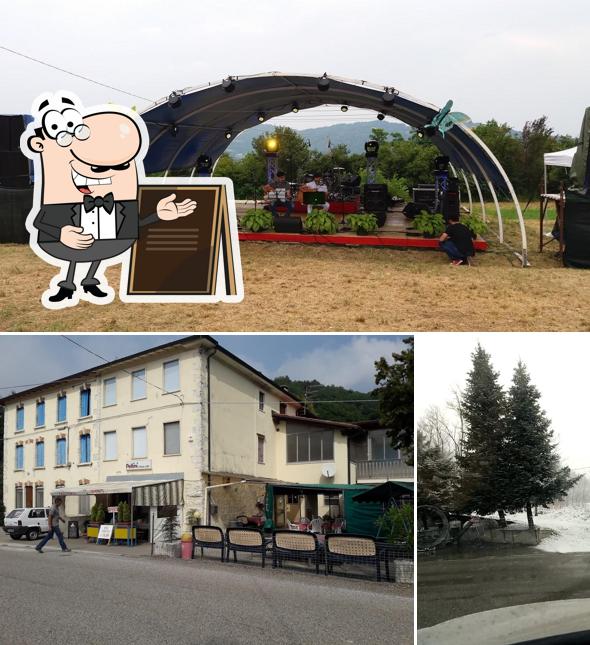 Gli esterni di Bar Trattoria Albaromatto
