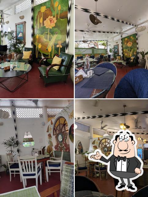 The interior of Bel-Ami restaurant & café