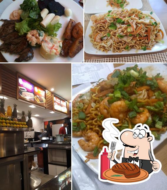 Try out meat dishes at Mr. Chan Express