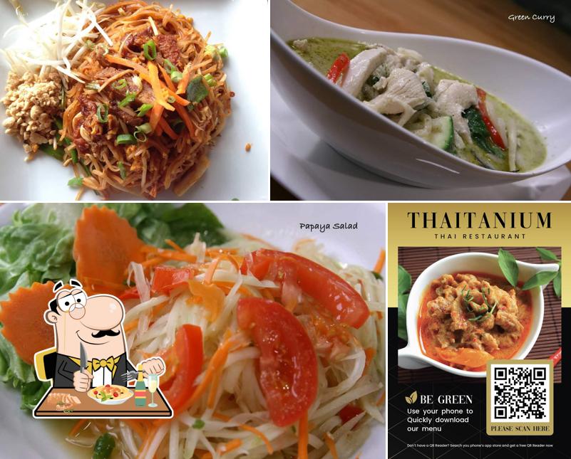 Пад тай в "Thaitanium thai restaurant"