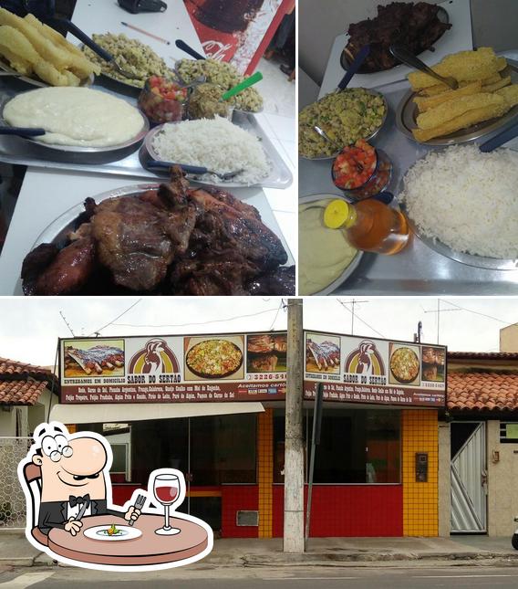 Comida em Restaurante Sabor do Sertão