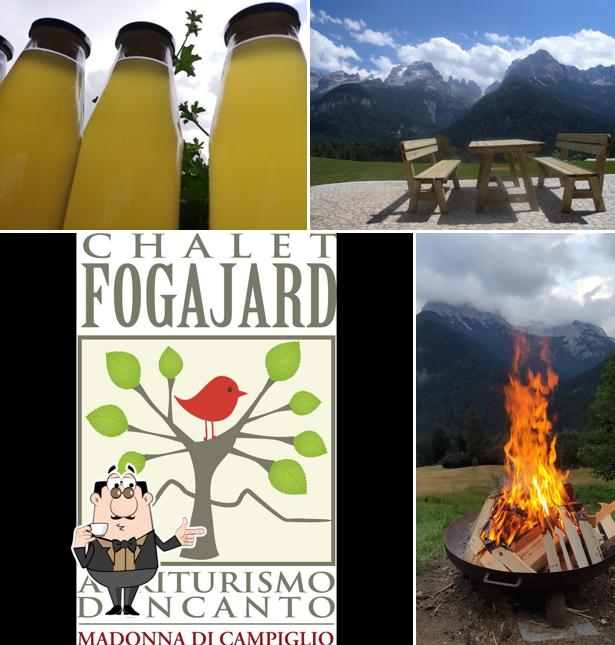 Goditi un drink a Chalet Fogajard