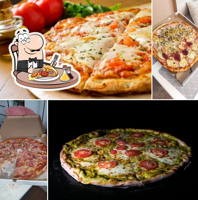 Elige una pizza en Pizza Pacman