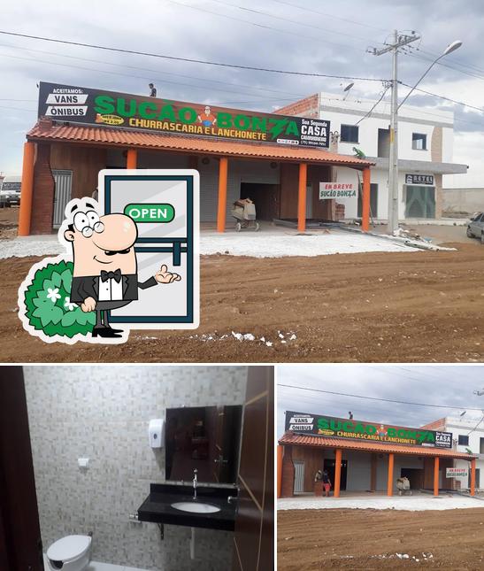 A foto da exterior e interior no SUCAO BONZA Churrascaria e Lanchonete Riachão do Jacuípe BA