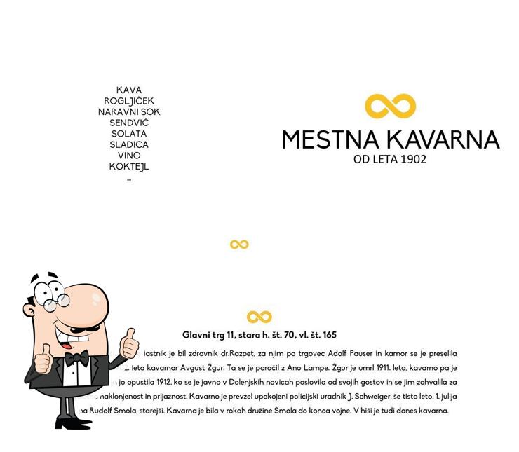 Here's an image of Mestna kavarna