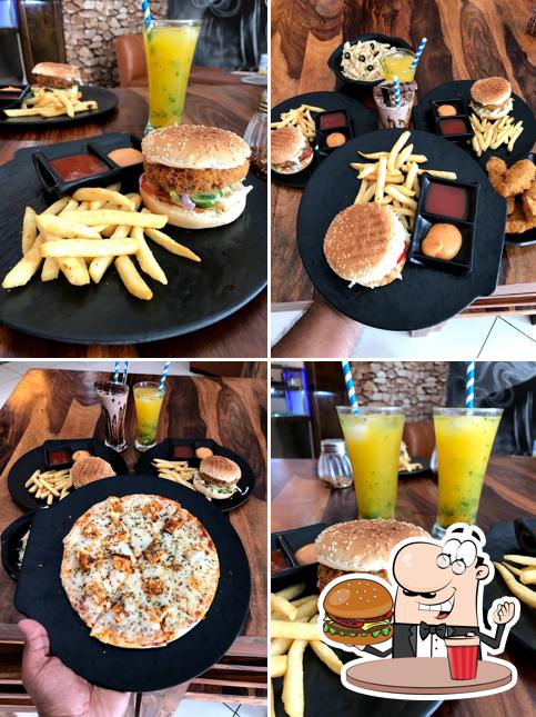 Try out a burger at Loco Cafe And Restaurant