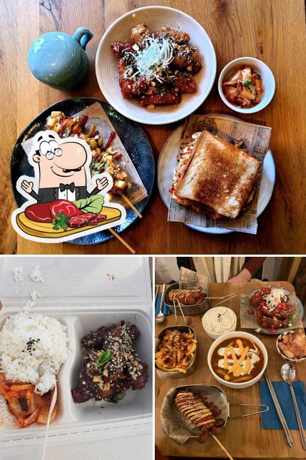 Namsan Maru (korean street food) propose des repas à base de viande