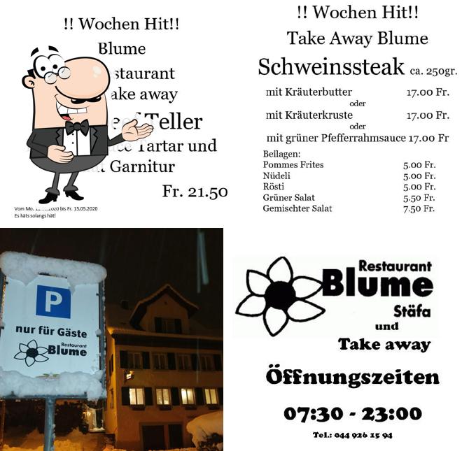 See the pic of Restaurant Blume