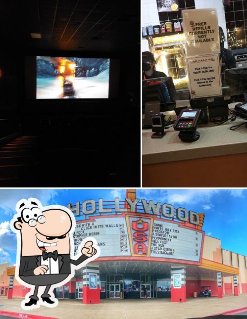 The interior of Cinemark Hollywood USA McAllen North