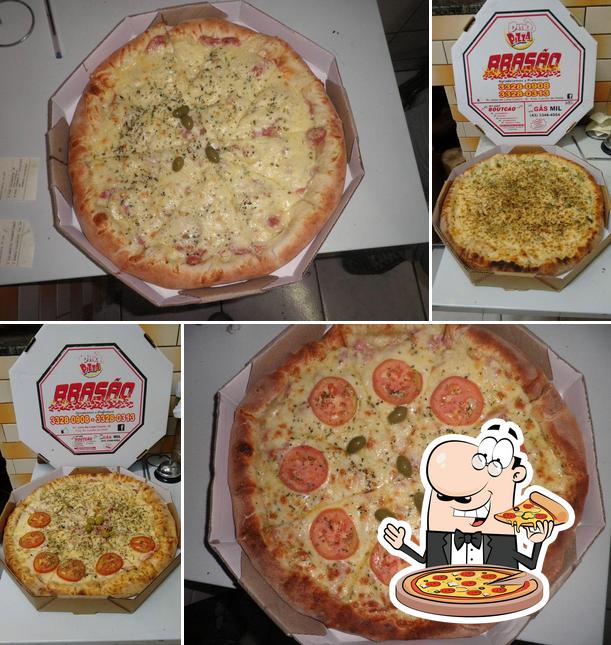 Consiga pizza no Disk Pizza Brasão