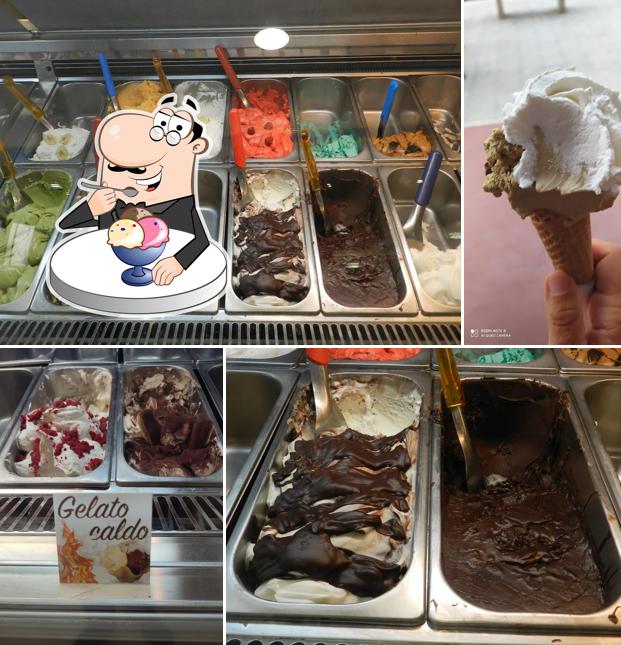 Gelateria Cuore Matto sert un nombre de plats sucrés