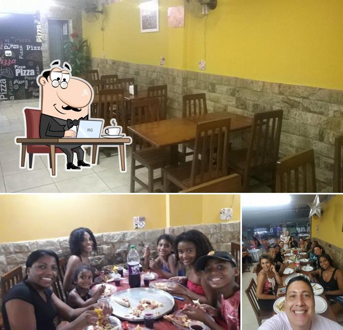 Veja imagens do interior do Pizzaria Capiche