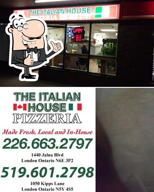 Here's a photo of The Italian House Pizzeria