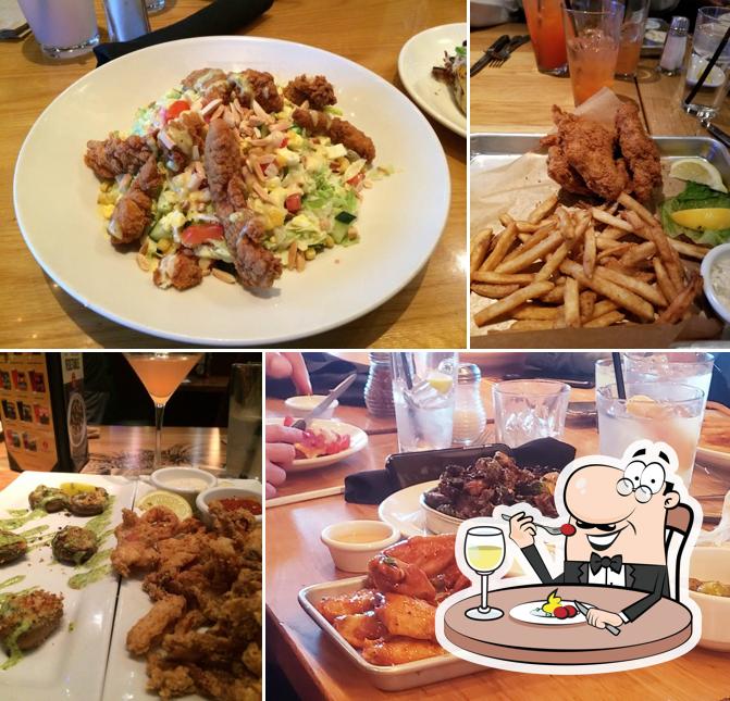 Food at BJ's Restaurant & Brewhouse
