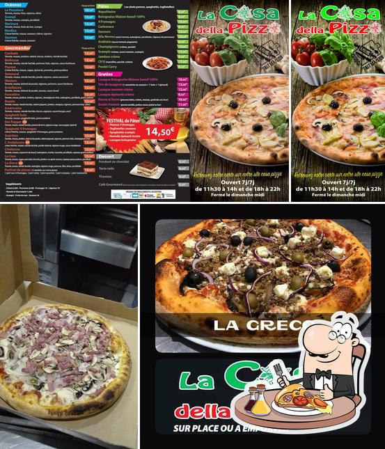 Choisissez des pizzas à Casa della Pizza