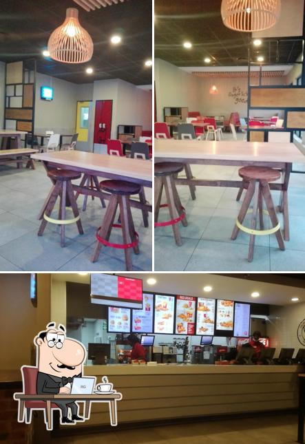 L'intérieur de KFC Tongaat