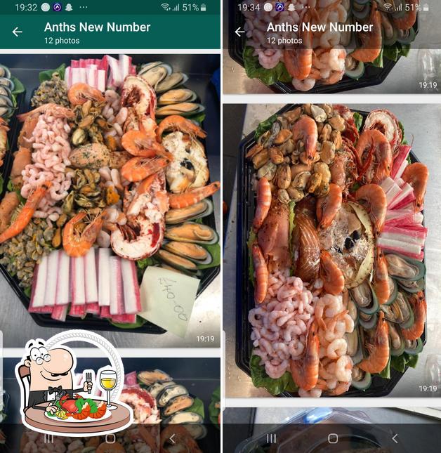 Get various seafood meals available at Seaview Fisheries