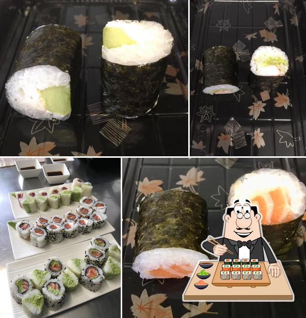 A Sushi and Food, vous pouvez commander des sushis