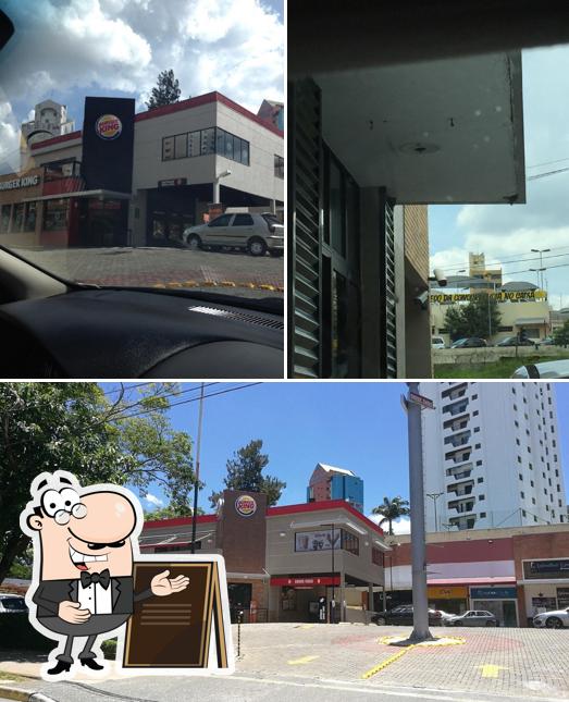 O exterior do Burger King Drive Thru