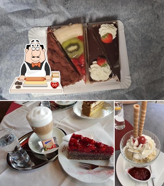 Café-Conditorei Pichlmaier propose une éventail de desserts