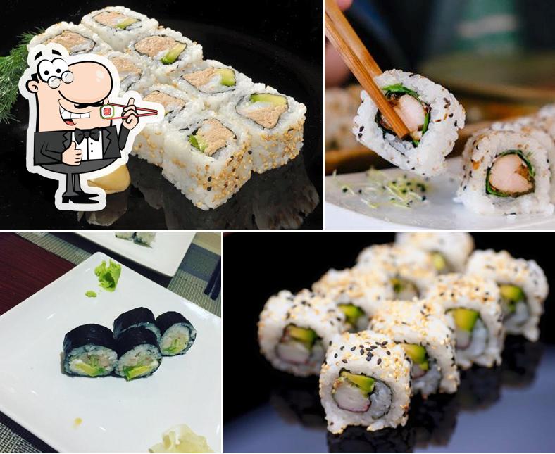 Ordina le varie opzioni di sushi