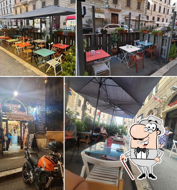 Gli esterni di Pizzeria Acqua & Farina